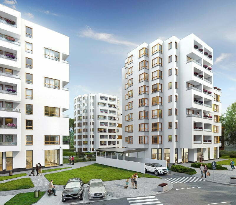 Wizualizacja - Riverfront Apartments