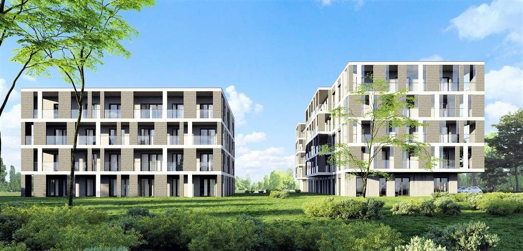 Wizualizacja - Apartamenty Modlińska