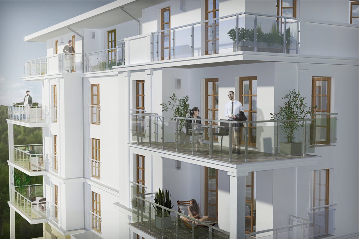 Wizualizacja - Villa Romanów