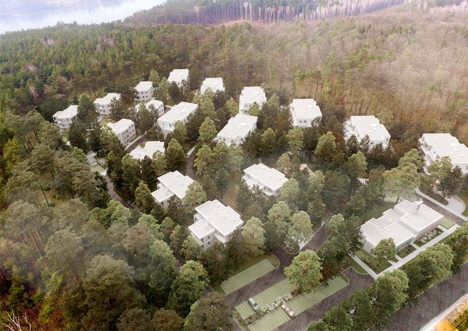 Wizualizacja - Osiedle Longinówka – etap II