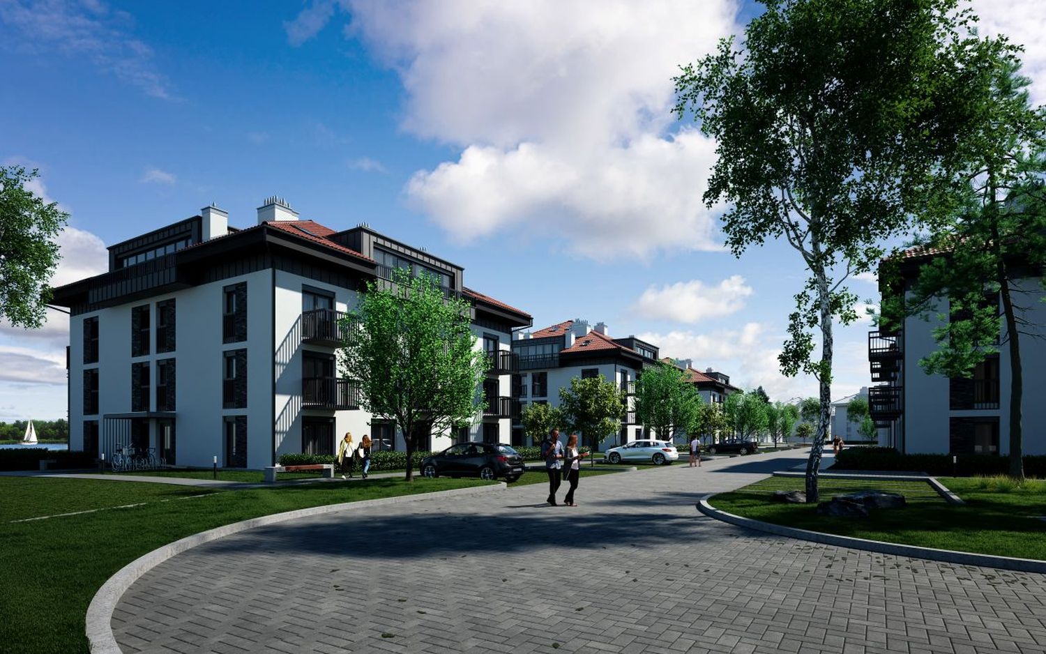 Wizualizacja - Półwysep Dziwnów