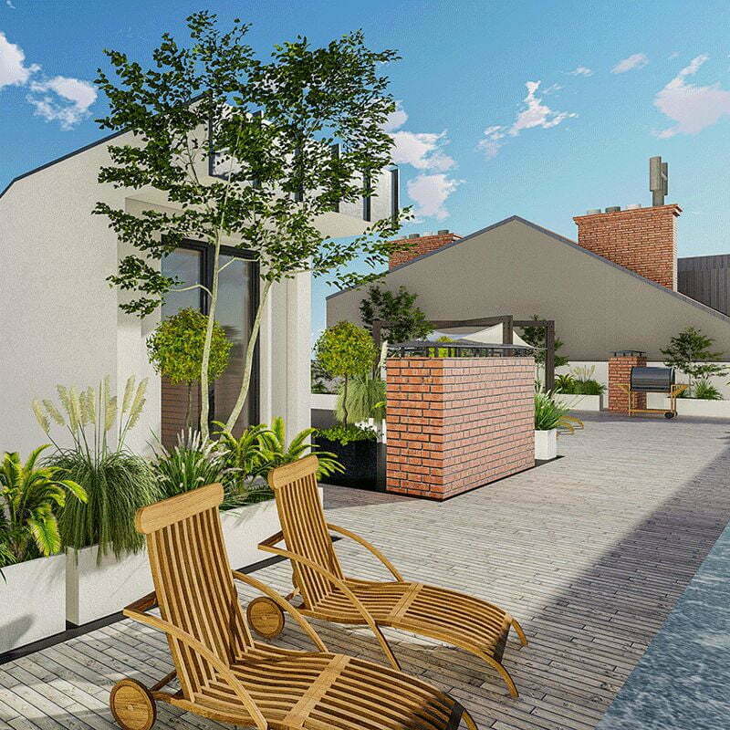 Wizualizacja - Maxx Apartamenty