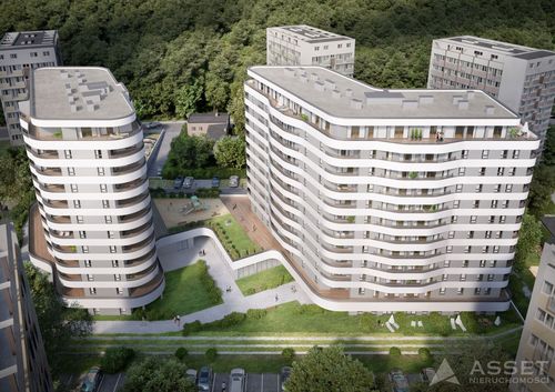 Wizualizacja - Sun Towers Świnoujście