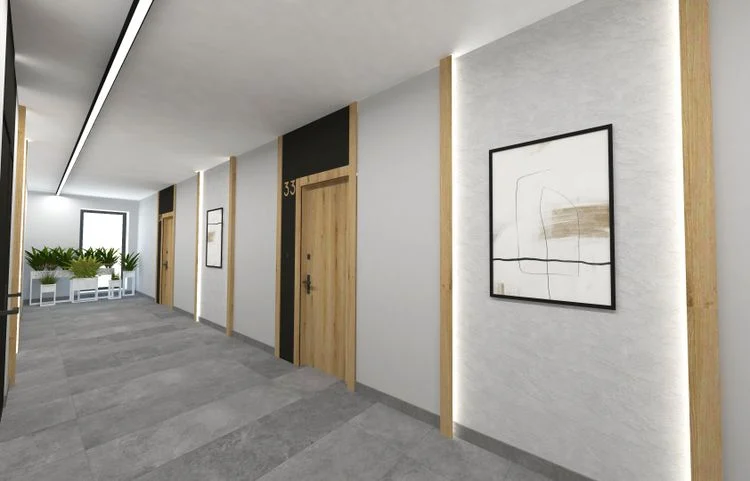 Wizualizacja - Apartamenty Północna