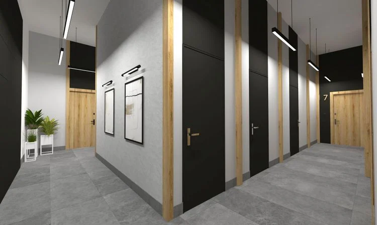 Wizualizacja - Apartamenty Północna