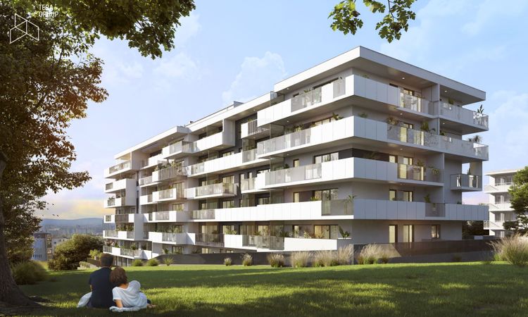 Wizualizacja - Apartamenty Zapolska