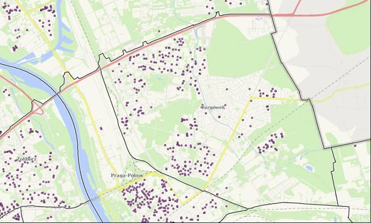 targówek - plan
