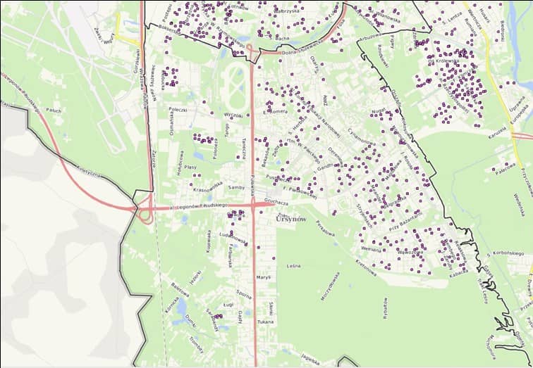 ursynów plan