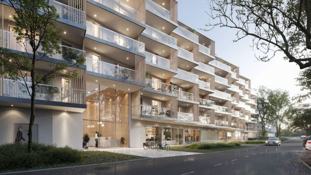 Wizualizacja - Green Park Apartamenty JPII