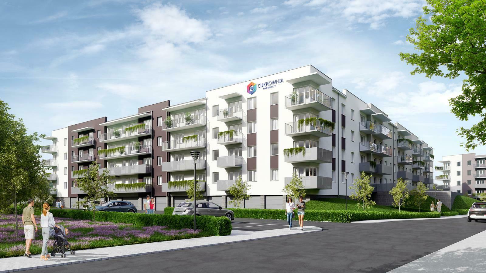 Wizualizacja - Cukrownia Apartamenty