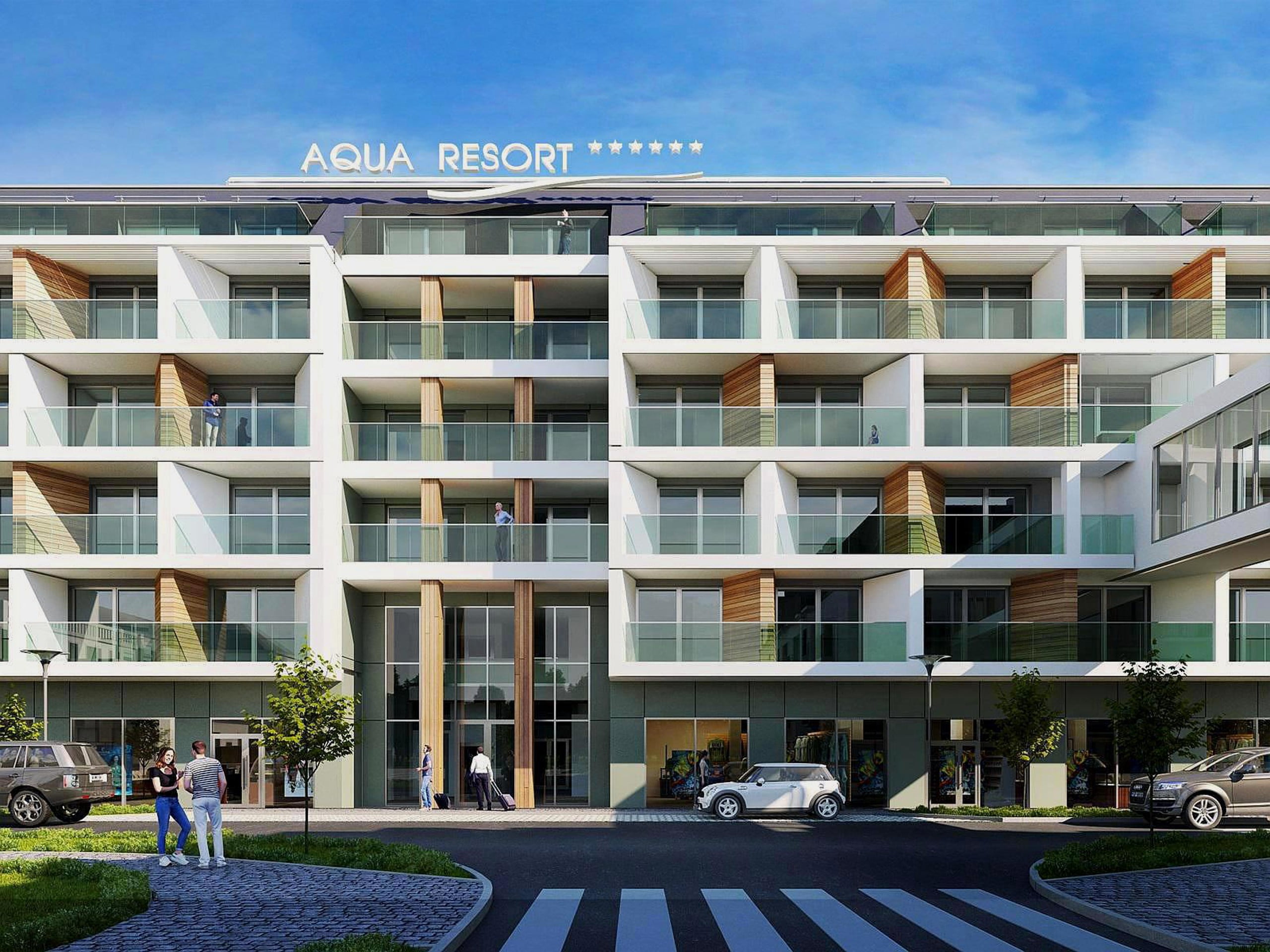 Wizualizacja - Aqua Resort