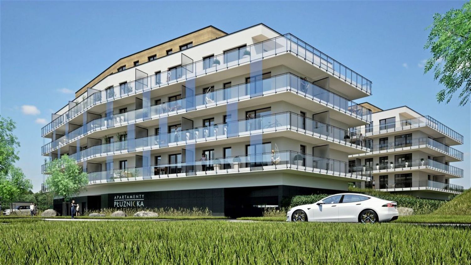 Wizualizacja - Apartamenty Płużnicka
