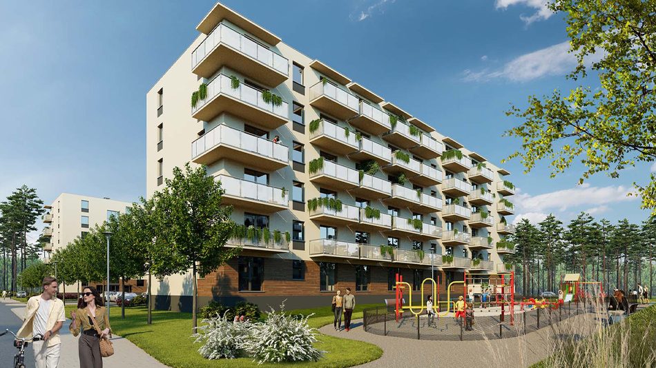 Wizualizacja - Leśny Dwór etap II
