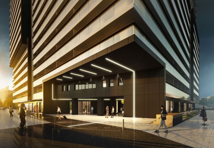 Wizualizacja - Atal Warta Towers