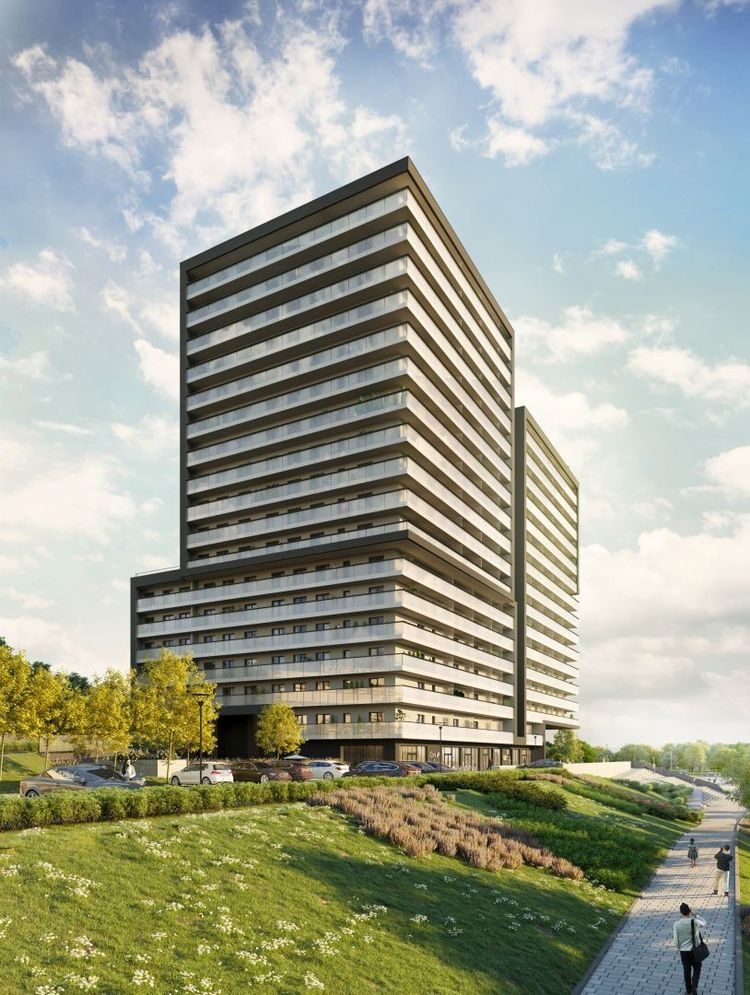 Wizualizacja - Atal Warta Towers