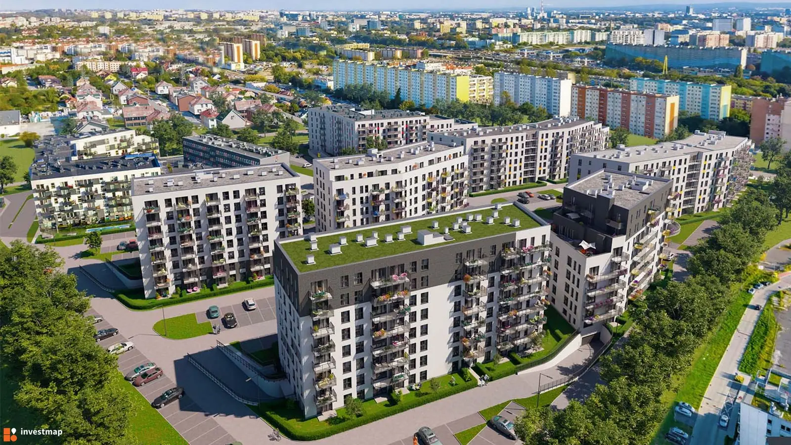 Wizualizacja - Murapol Parki Krakowa