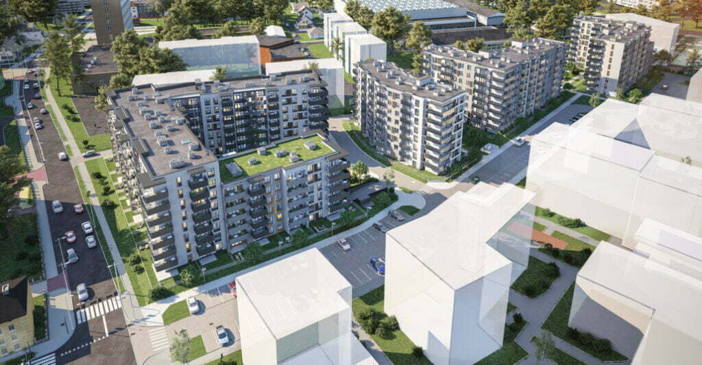 Wizualizacja - Apartamenty Lubicka