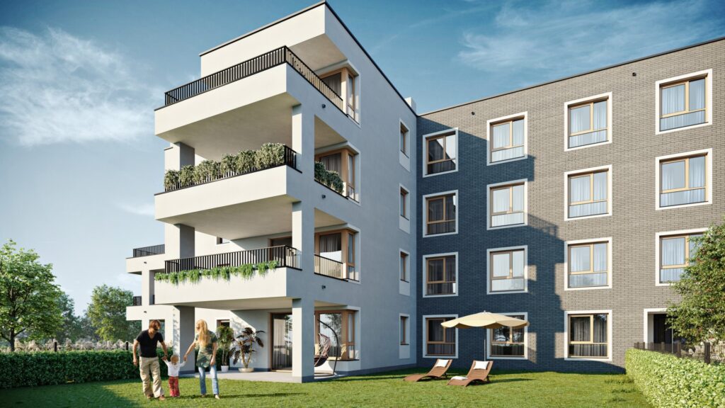 Wizualizacja - Aparté Mokotów