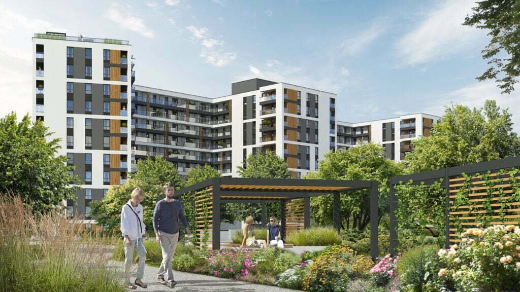 Wizualizacja - Parkur Residence I