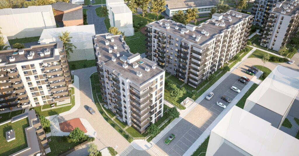 Wizualizacja - Apartamenty Lubicka