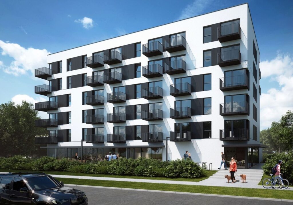 Wizualizacja - Apartamenty Nowy Marysin VIa