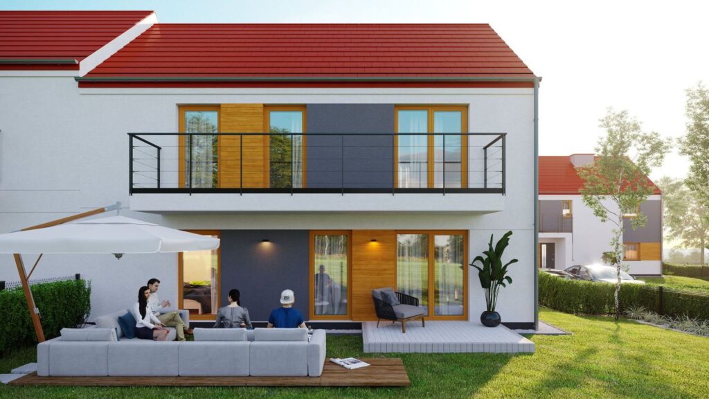 Wizualizacja - Green Apartments
