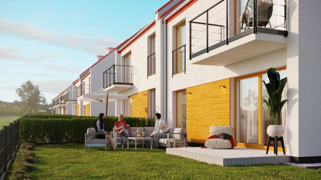 Wizualizacja - Green Apartments