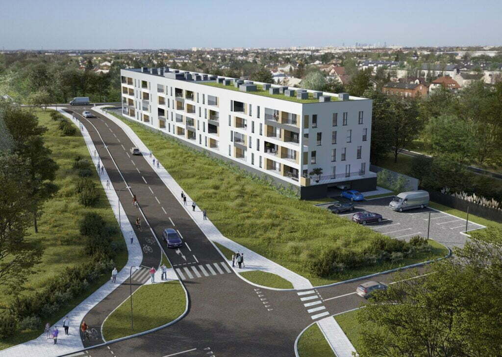 Wizualizacja - Zarzecze Pruszków
