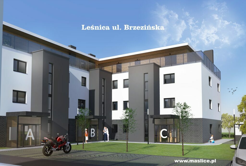 Wizualizacja - Leśnica ul. Brzezińska