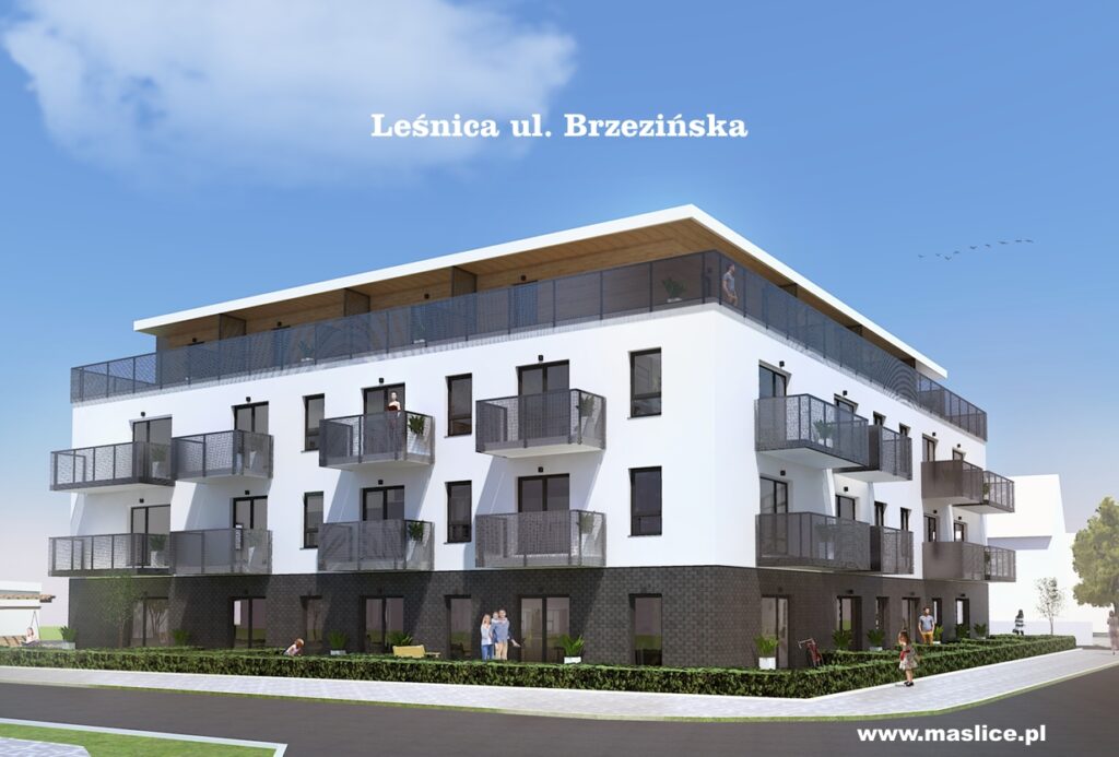 Wizualizacja - Leśnica ul. Brzezińska