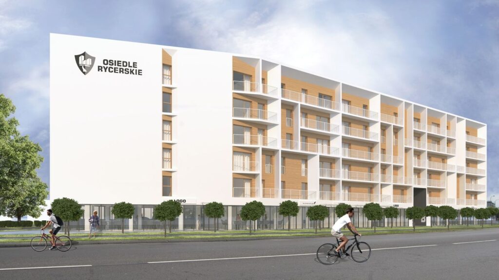 Wizualizacja - Osiedle Rycerskie