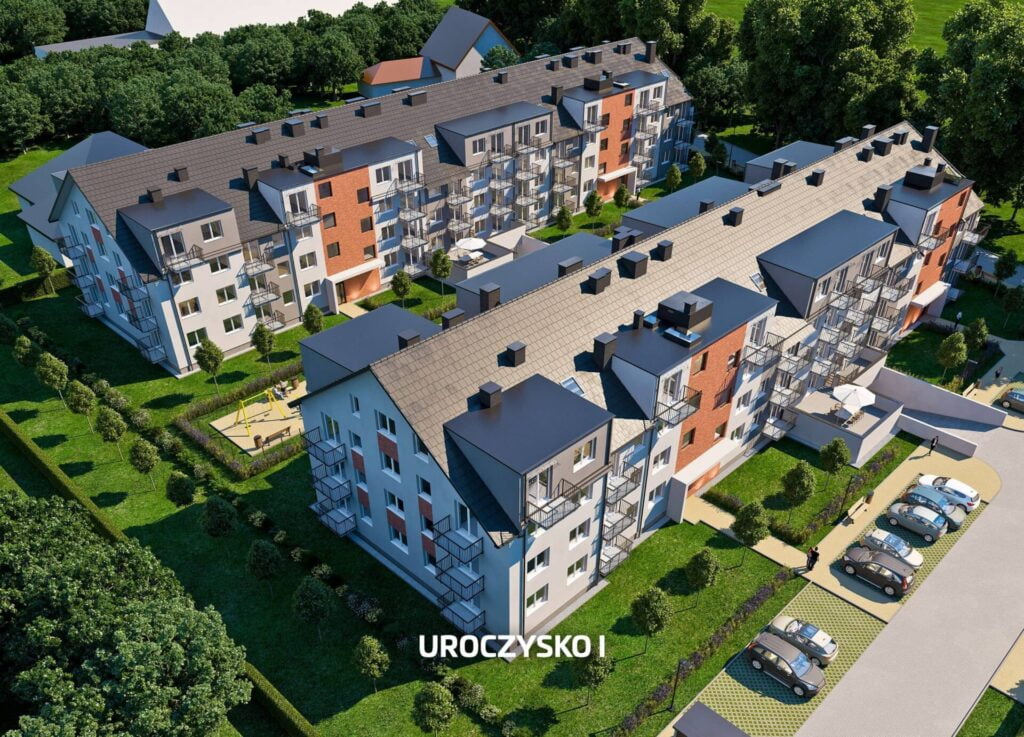 Wizualizacja - Osiedle Uroczysko