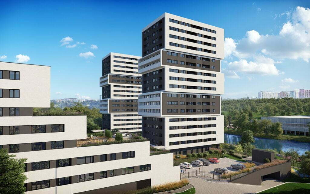 Wizualizacja - Aura Towers