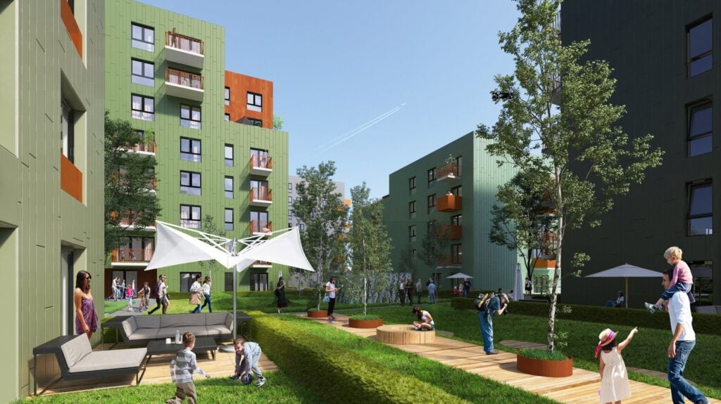Mieszkaj w mieście – etap Kompozytorów budynek F