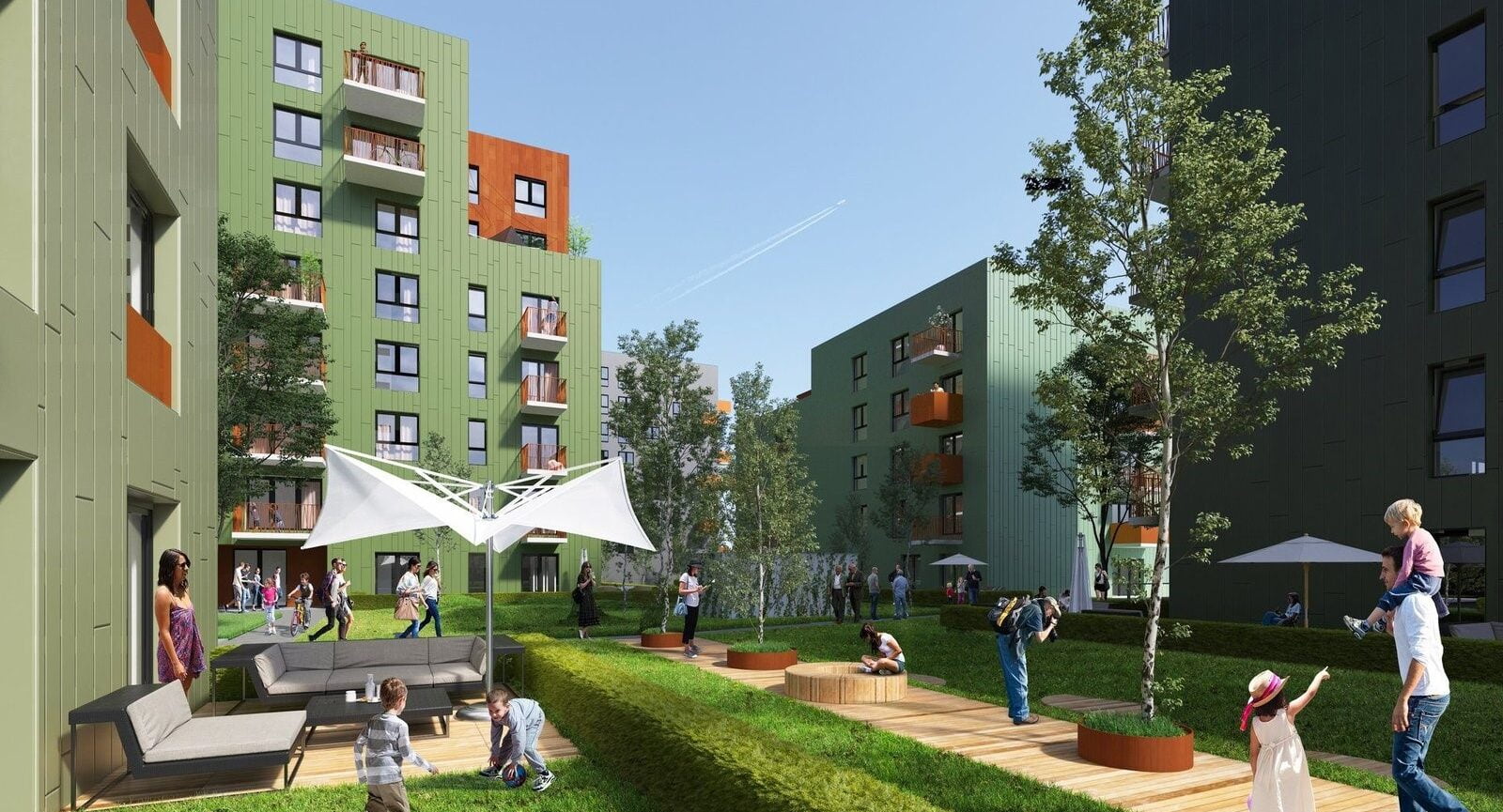 Mieszkaj w mieście – etap Kompozytorów budynek F