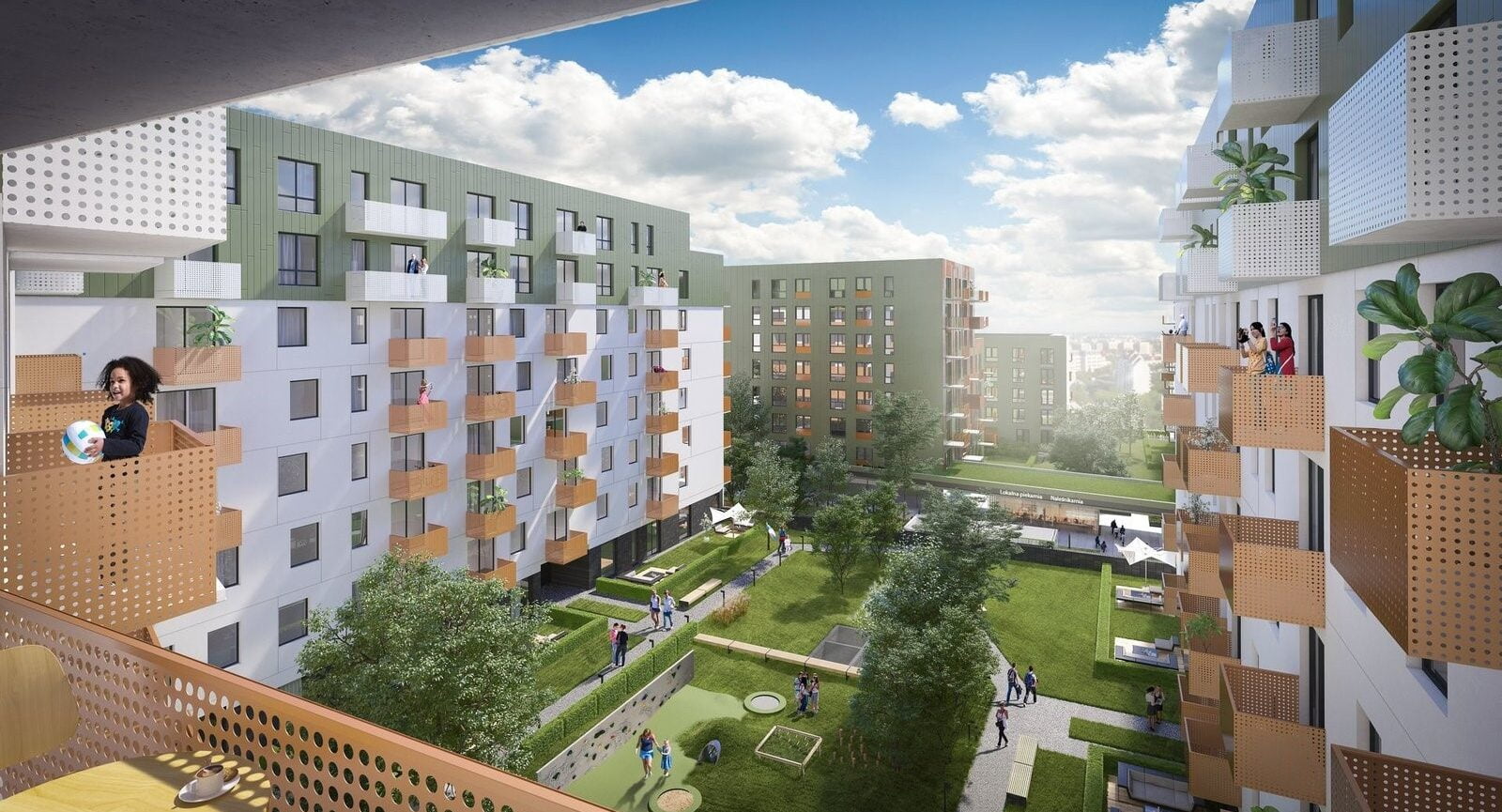 Mieszkaj w mieście – etap Aktorów budynek H