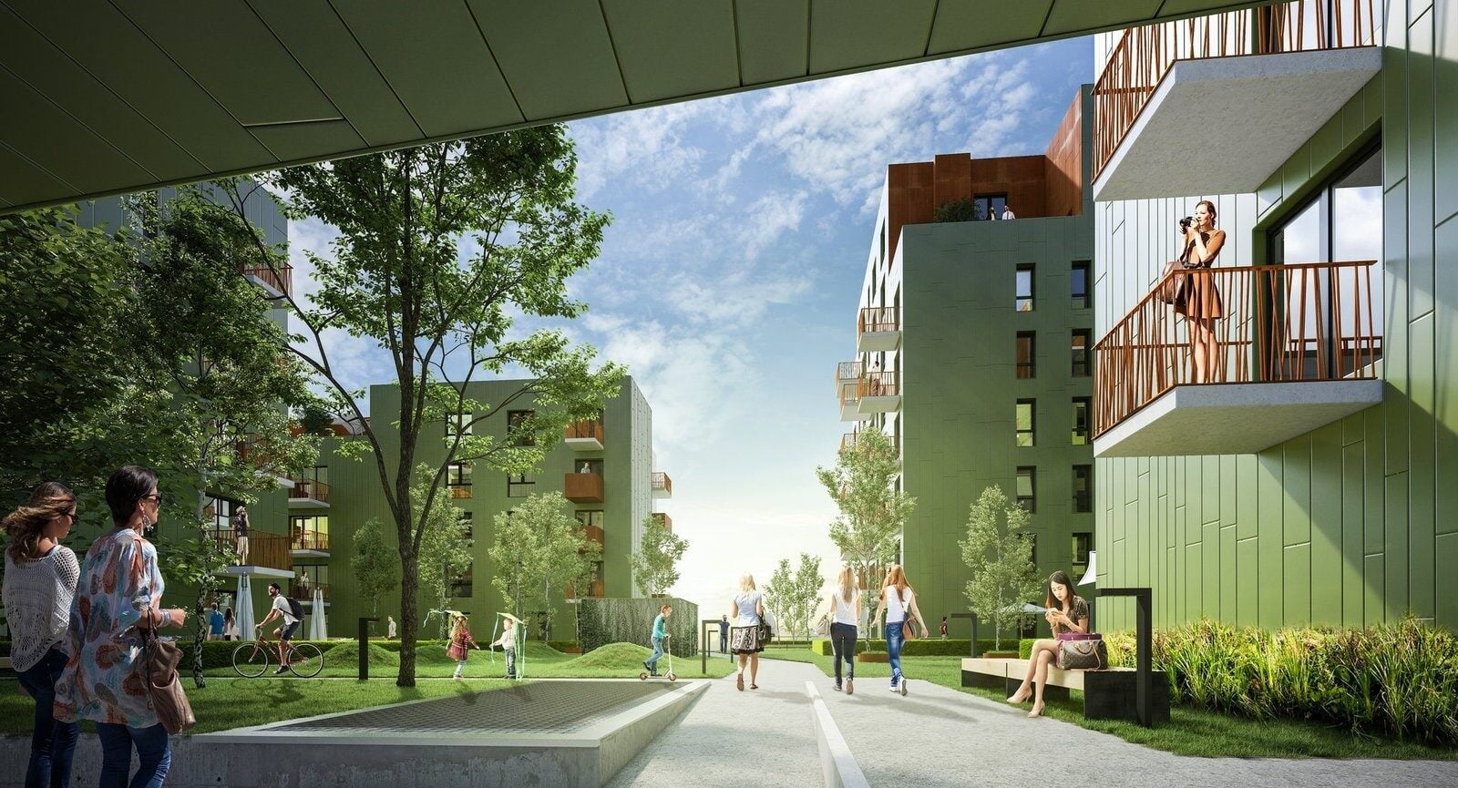 Mieszkaj w mieście – etap Kompozytorów budynek F