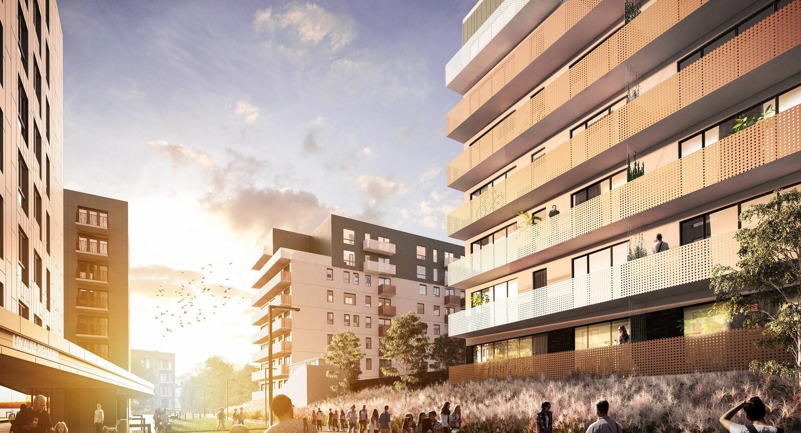 Mieszkaj w mieście – etap Aktorów budynek H