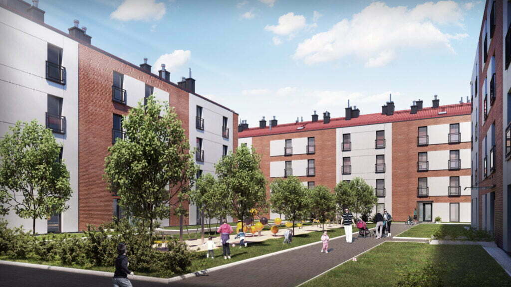 Wizualizacja - Apartamenty nad Wartą