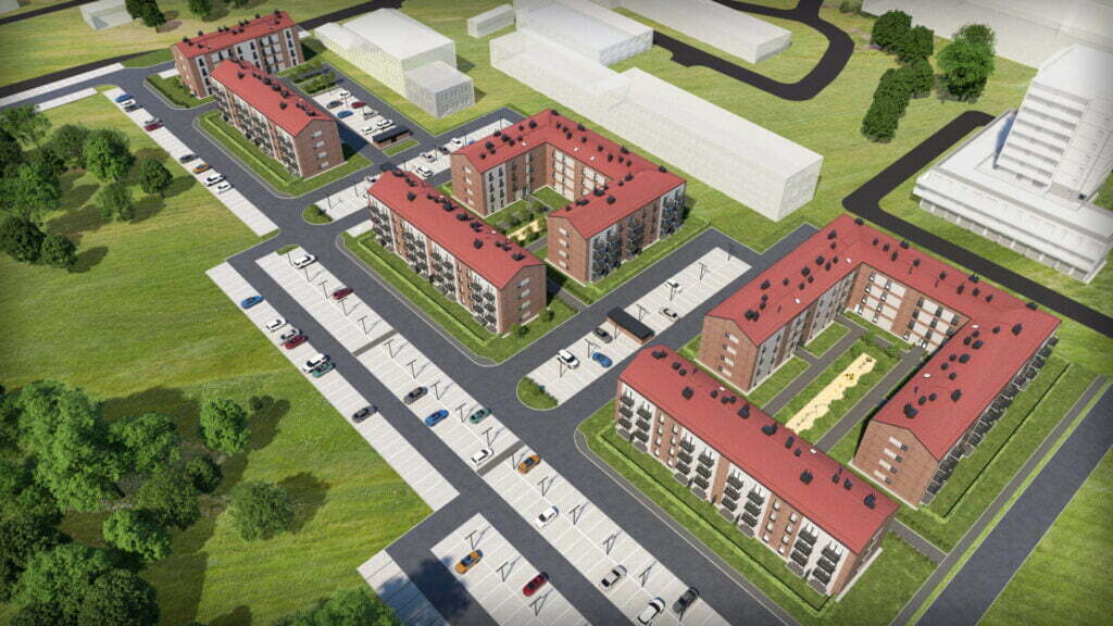 Wizualizacja - Apartamenty nad Wartą