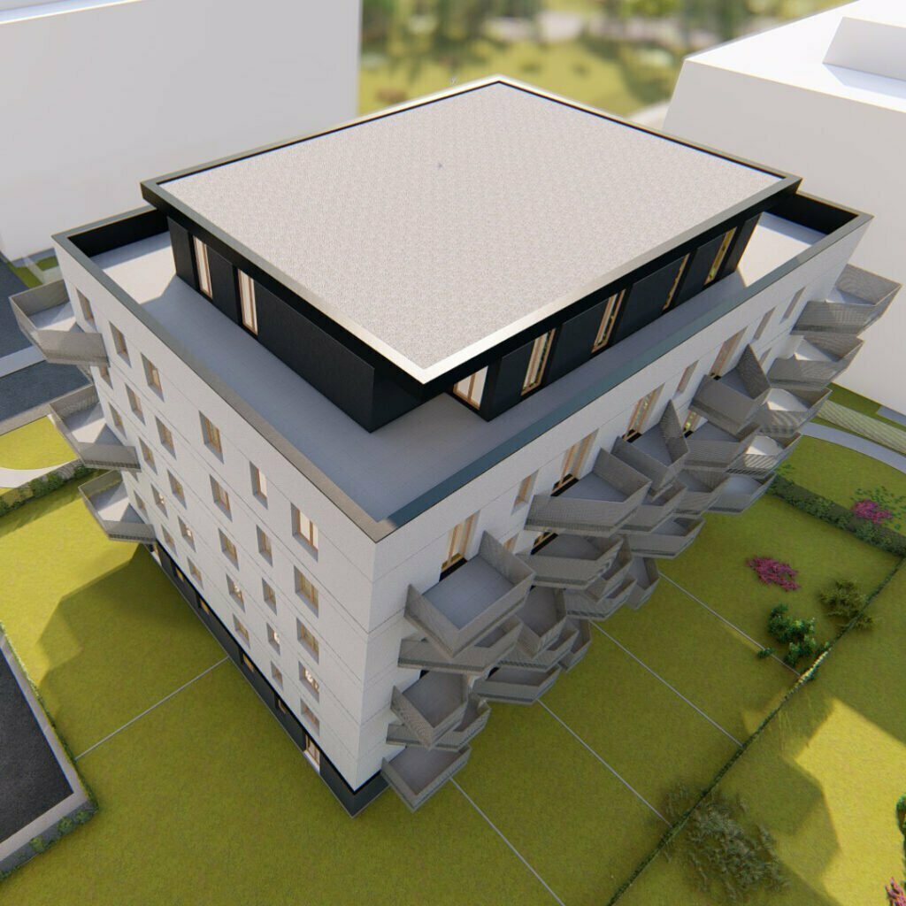 Wizualizacja - Apartamenty Piltza