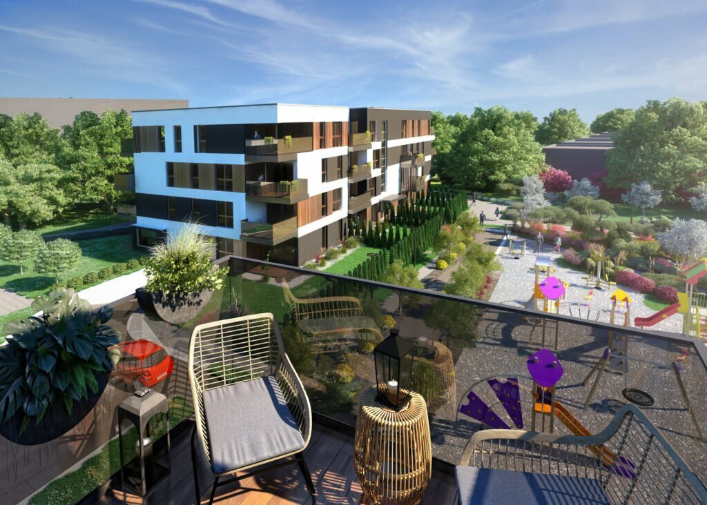 Wizualizacja - Domino Park Siemianowice II Etap