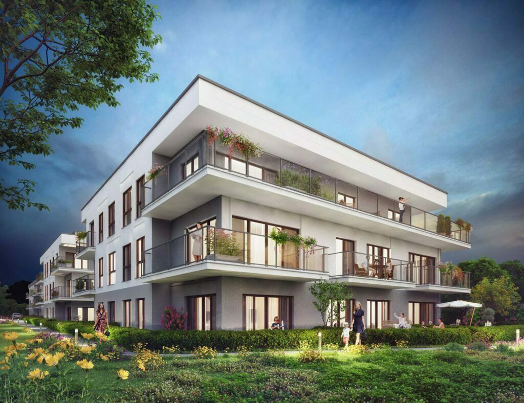 Wizualizacja - Villa Verde