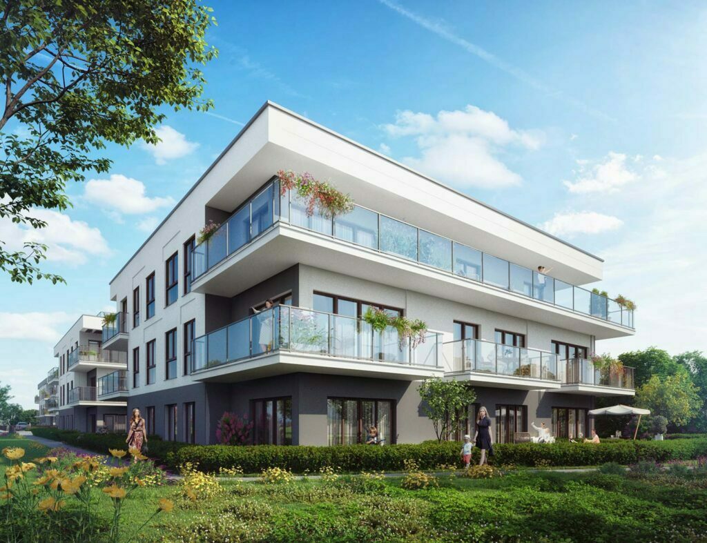Wizualizacja - Villa Verde