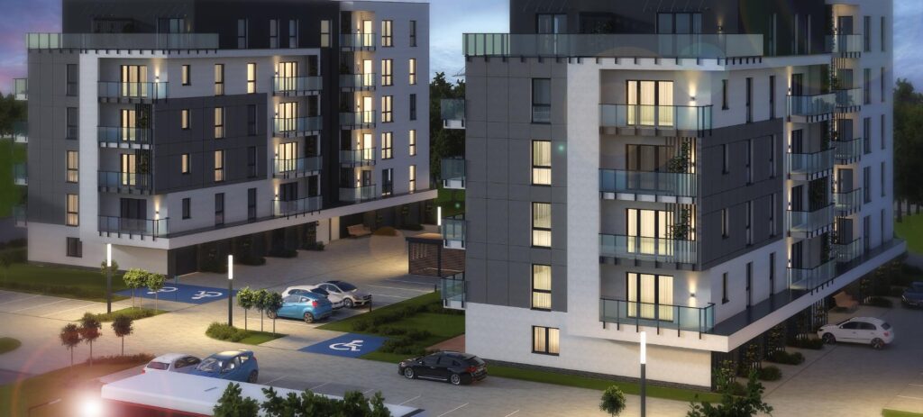 Wizualizacja - Apartamenty Park Zagórski – I etap