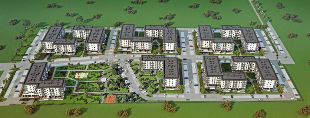 Wizualizacja - Piano Park etap II