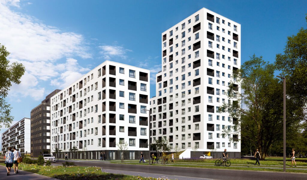 Wizualizacja - Nowe Centrum Południowe etap III