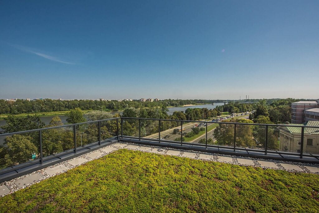 Wizualizacja - Kryształ Powiśla Solec Residence