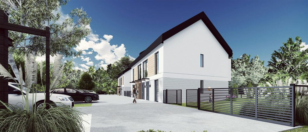 Wizualizacja - Modrzewiowe Zacisze