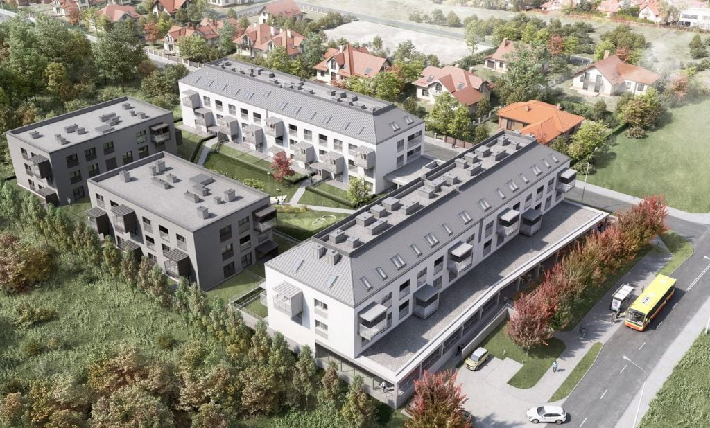 Wizualizacja - Brzeziny Residence